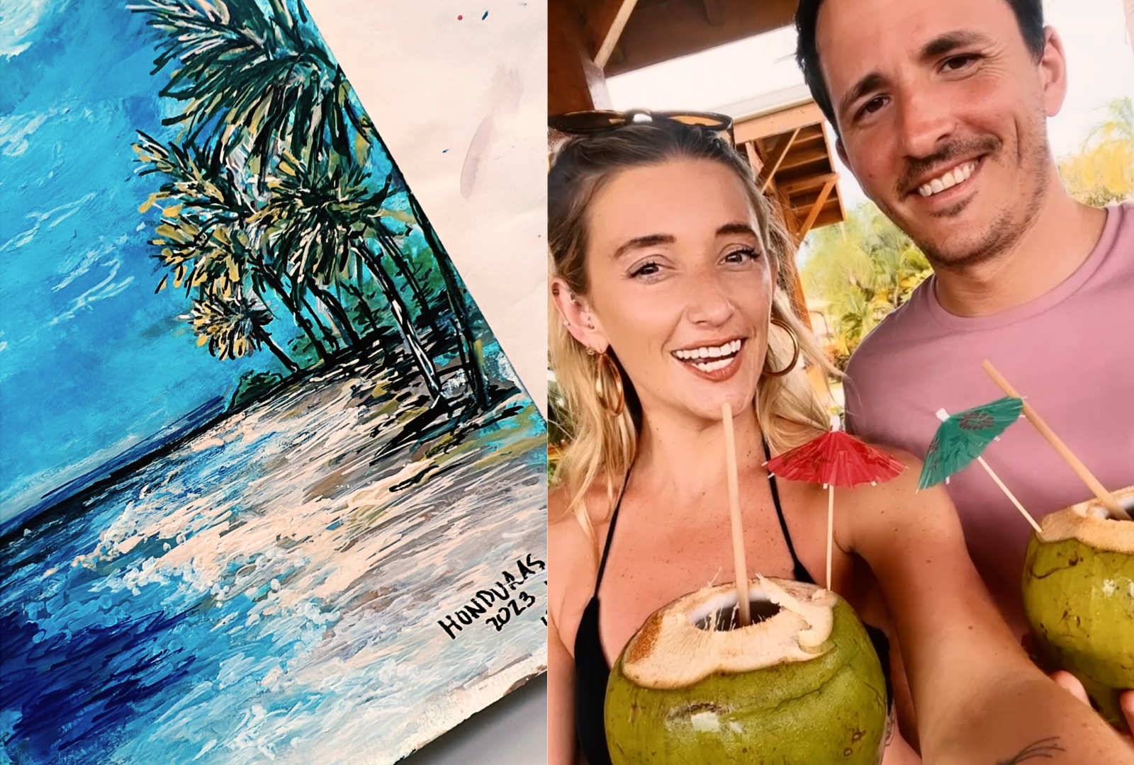 painting on vacation created art inspired by a norwegian cruise