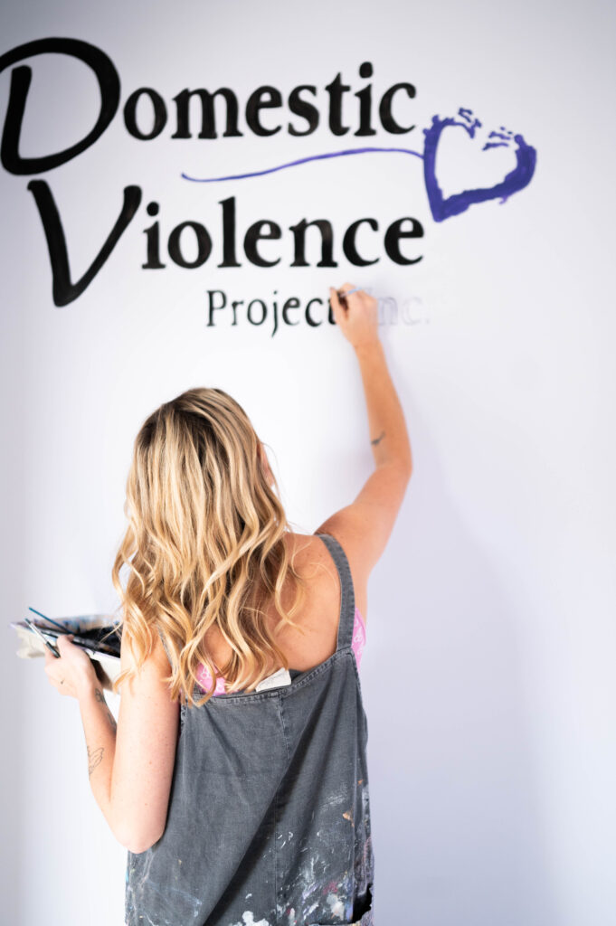 domestic violence project inc - ocean sunset mural