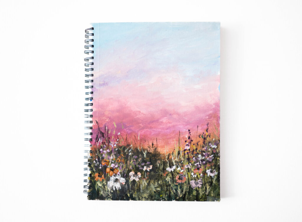 how to paint wildflowers - go-to art supplies