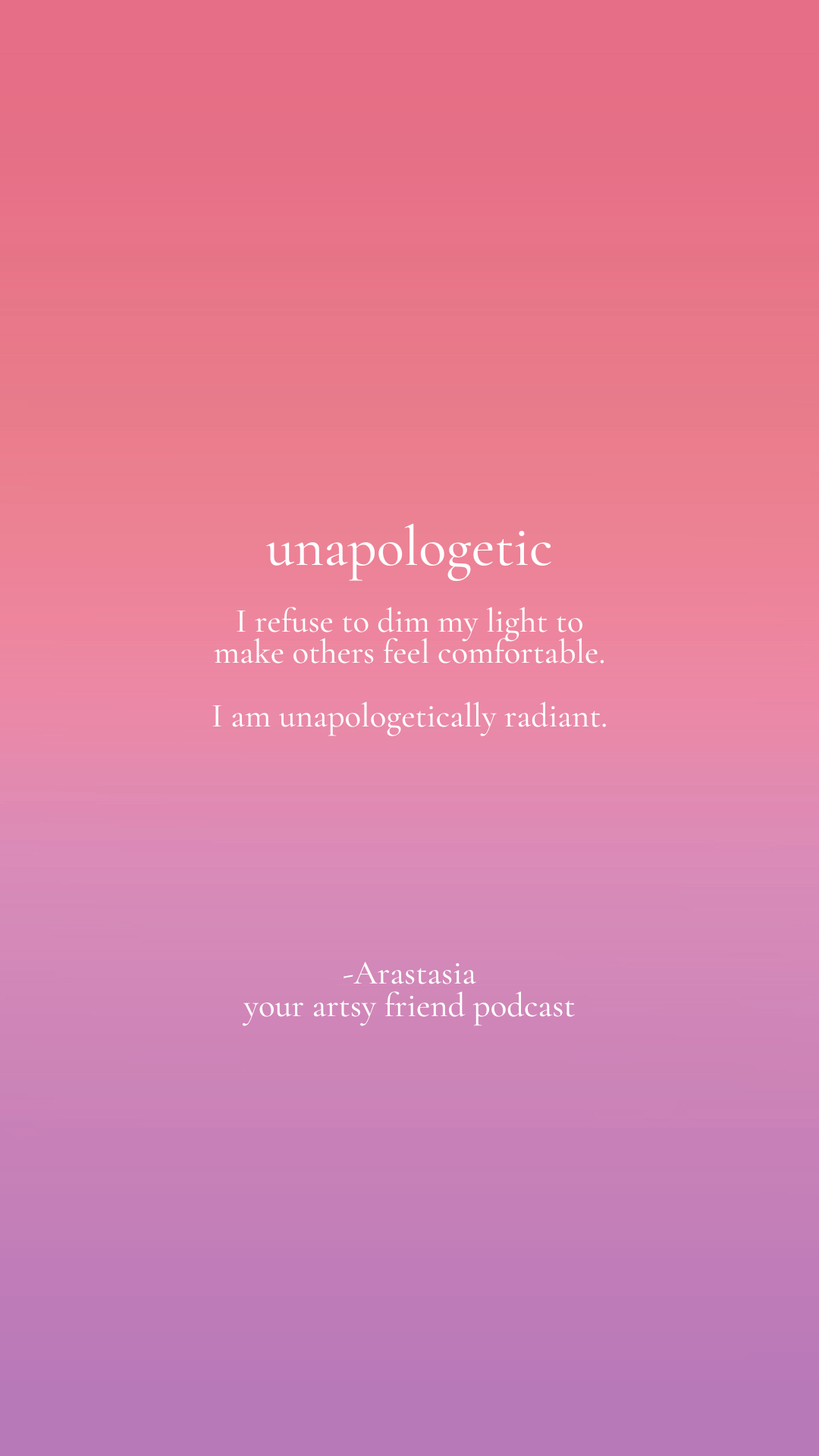 A PepTalk for When You're Feeling Like You're Too Much