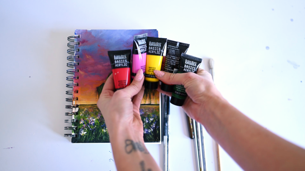 Go-To Art Supplies - aclyric paint supplies