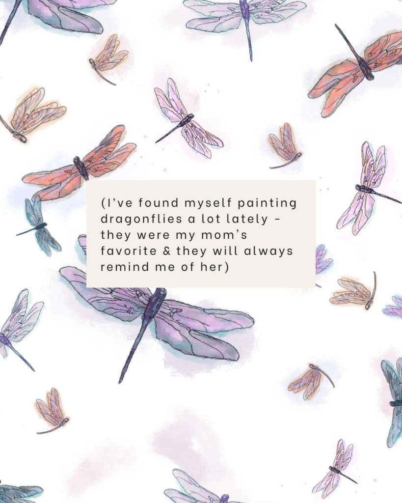 dragonfly painting